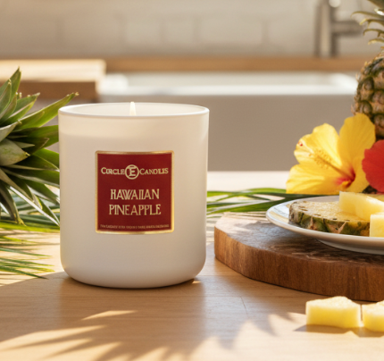 Circle E - Hawaiian Pineapple Candle 14oz.