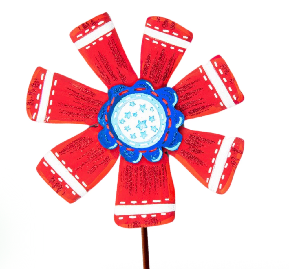 The Round Top Collection - Ribbon Flower (Red)