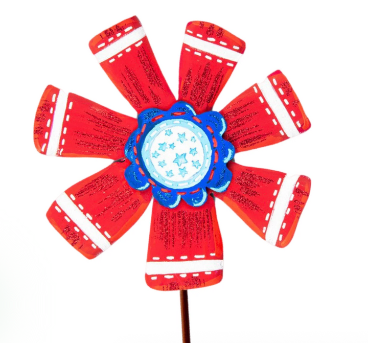 The Round Top Collection - Ribbon Flower (Red)