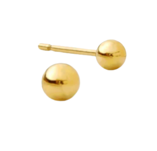 Dora - Mini Gold Stud Earrings
