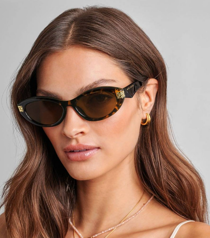 Katie Loxton - Bordeaux Slim Oval Sunglasses