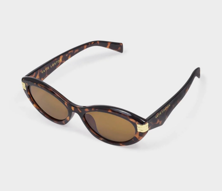 Katie Loxton - Bordeaux Slim Oval Sunglasses