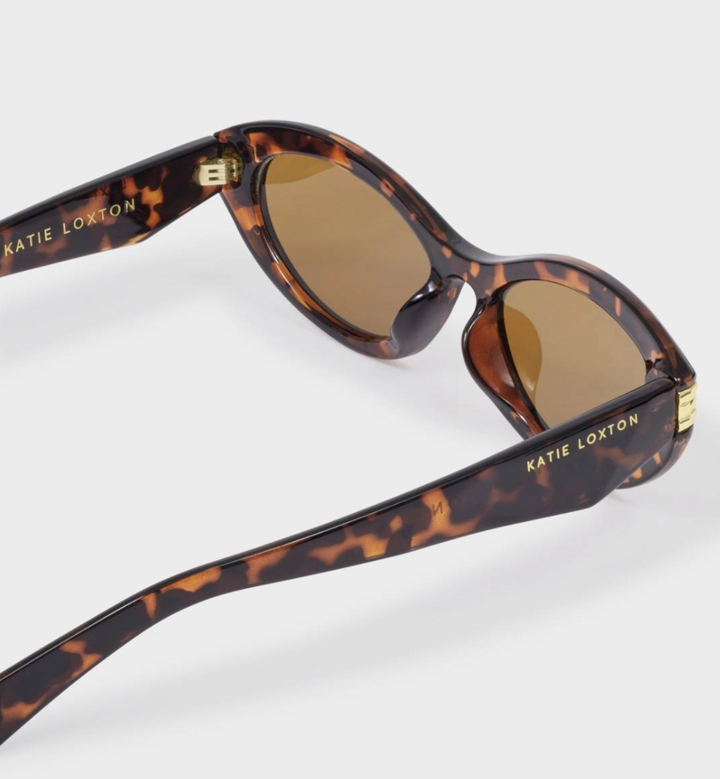 Katie Loxton - Bordeaux Slim Oval Sunglasses