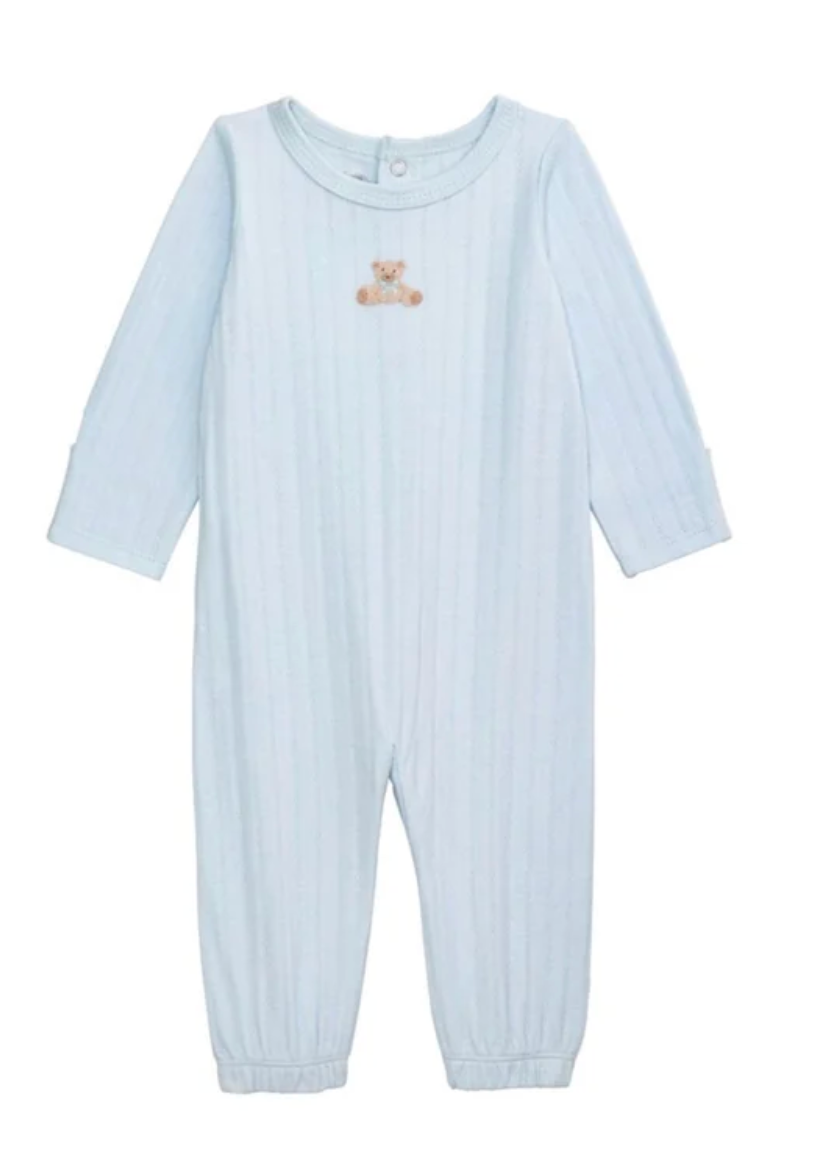 French Knot Bear Embroidered Convertible Gown