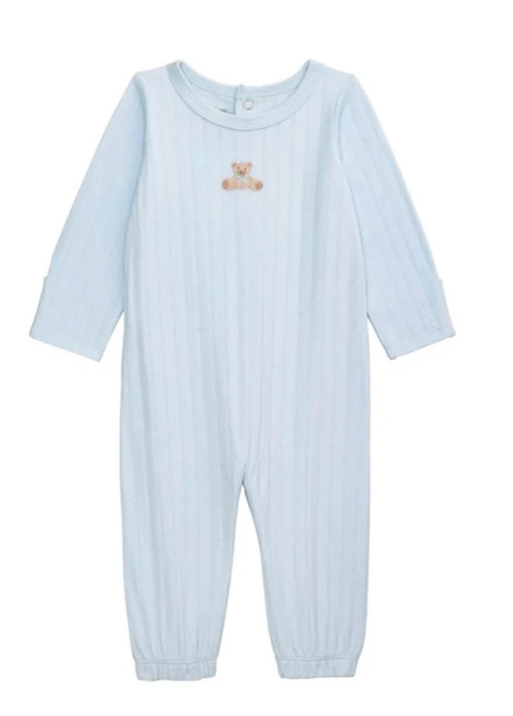 French Knot Bear Embroidered Convertible Gown