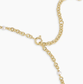 Gorjana - Finley Pearl Dot Necklace