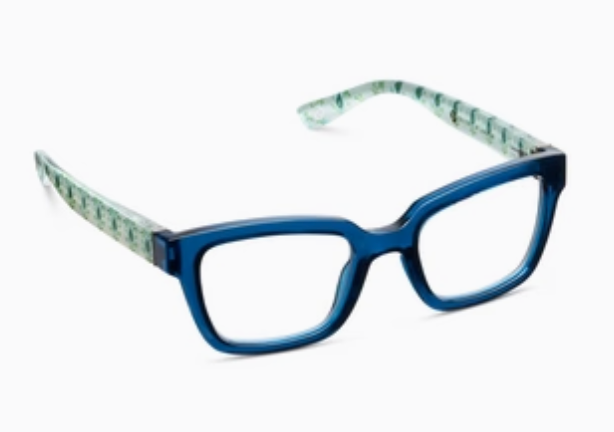 Peepers x Laura Park - Siren - Deep Blue Rosemary White