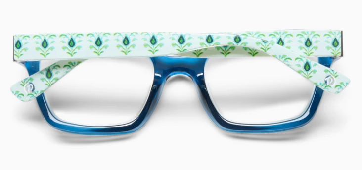 Peepers x Laura Park - Siren - Deep Blue Rosemary White