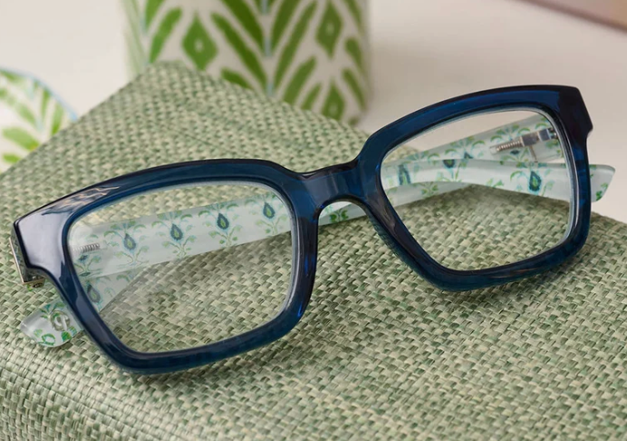 Peepers x Laura Park - Siren - Deep Blue Rosemary White