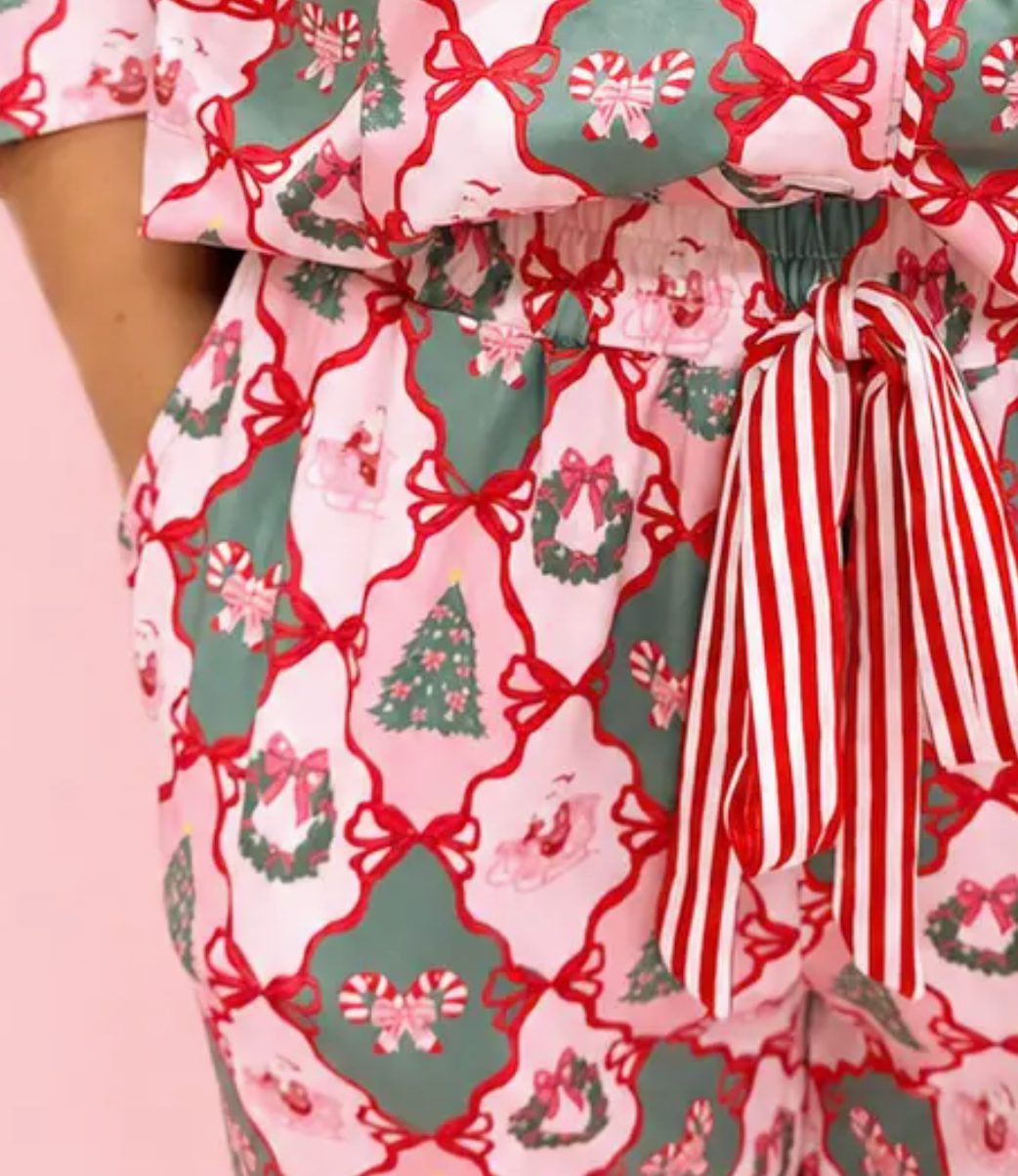 Santa's Candy Cane Pajamas's