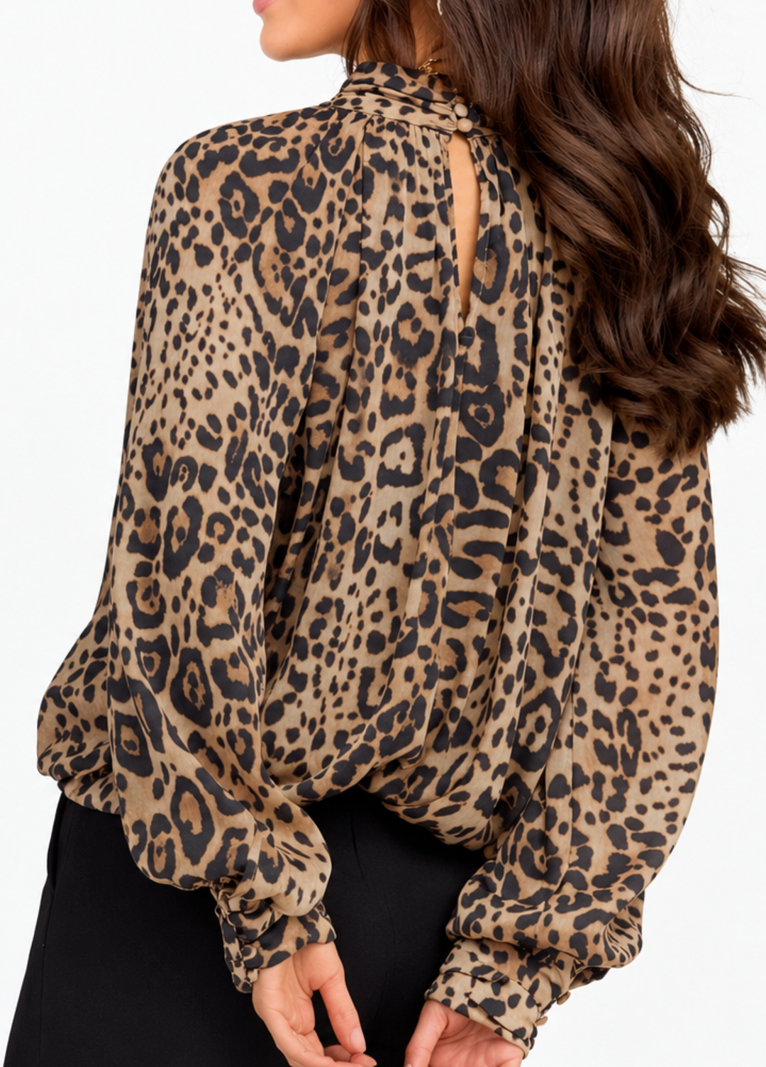 Raquel - Leopard Blouse