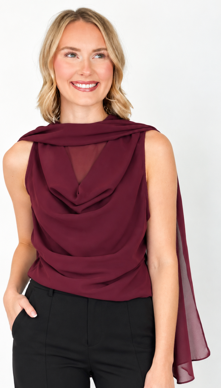 Tilly - Drapped Blouse
