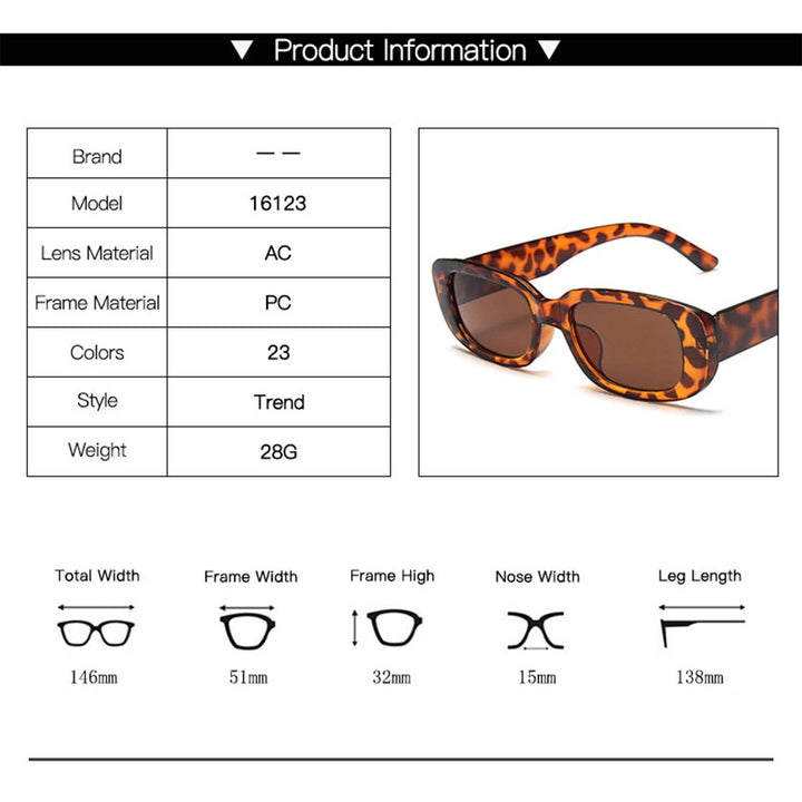 Staci - Square Sunglasses