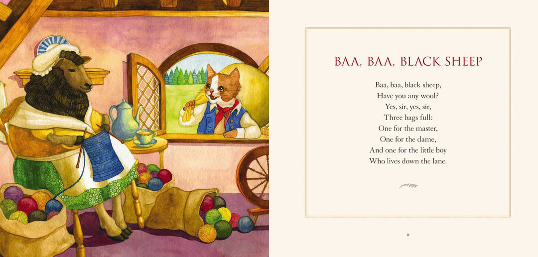 Classic Collection of Mother Goose Rhymes Illustrated