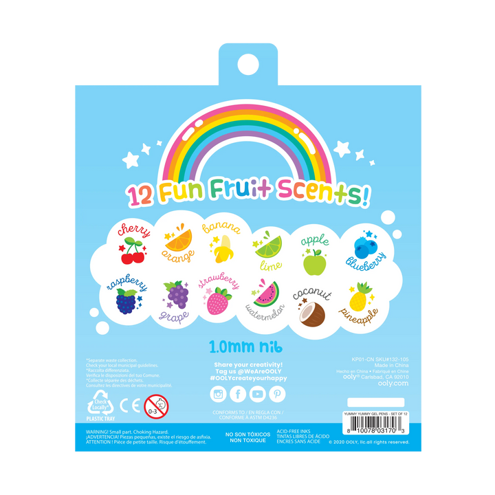 OOLY - Yummy Yummy Scented Glitter Gel Pens