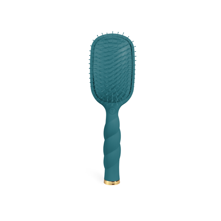 Teleties - Detangler Hair Brush for Medium Hair - Teal With It