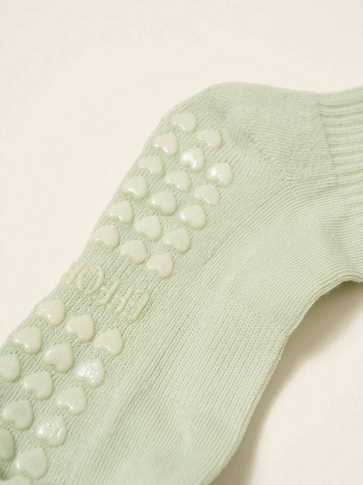 Grip Socks - Inhale Exhale - Mint Green