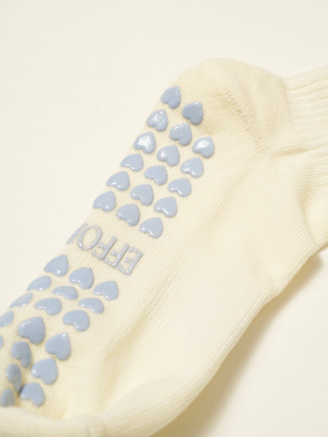 Grip Socks - Bows & Ruffles - Dusty Blue