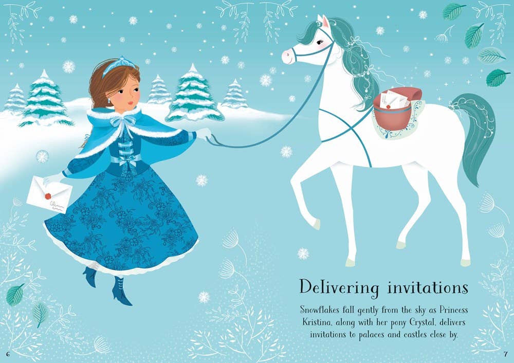 Sticker Book - Little Sticker Dolly Dressing Snow Princess
