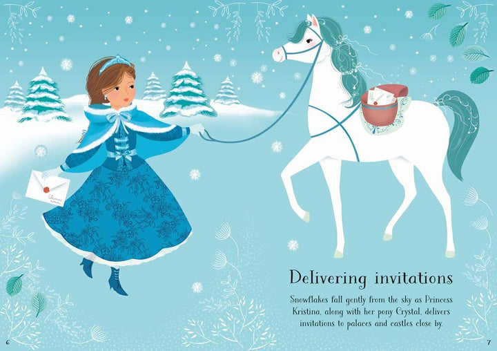 Sticker Book - Little Sticker Dolly Dressing Snow Princess