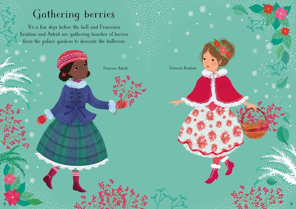 Sticker Book - Little Sticker Dolly Dressing Snow Princess
