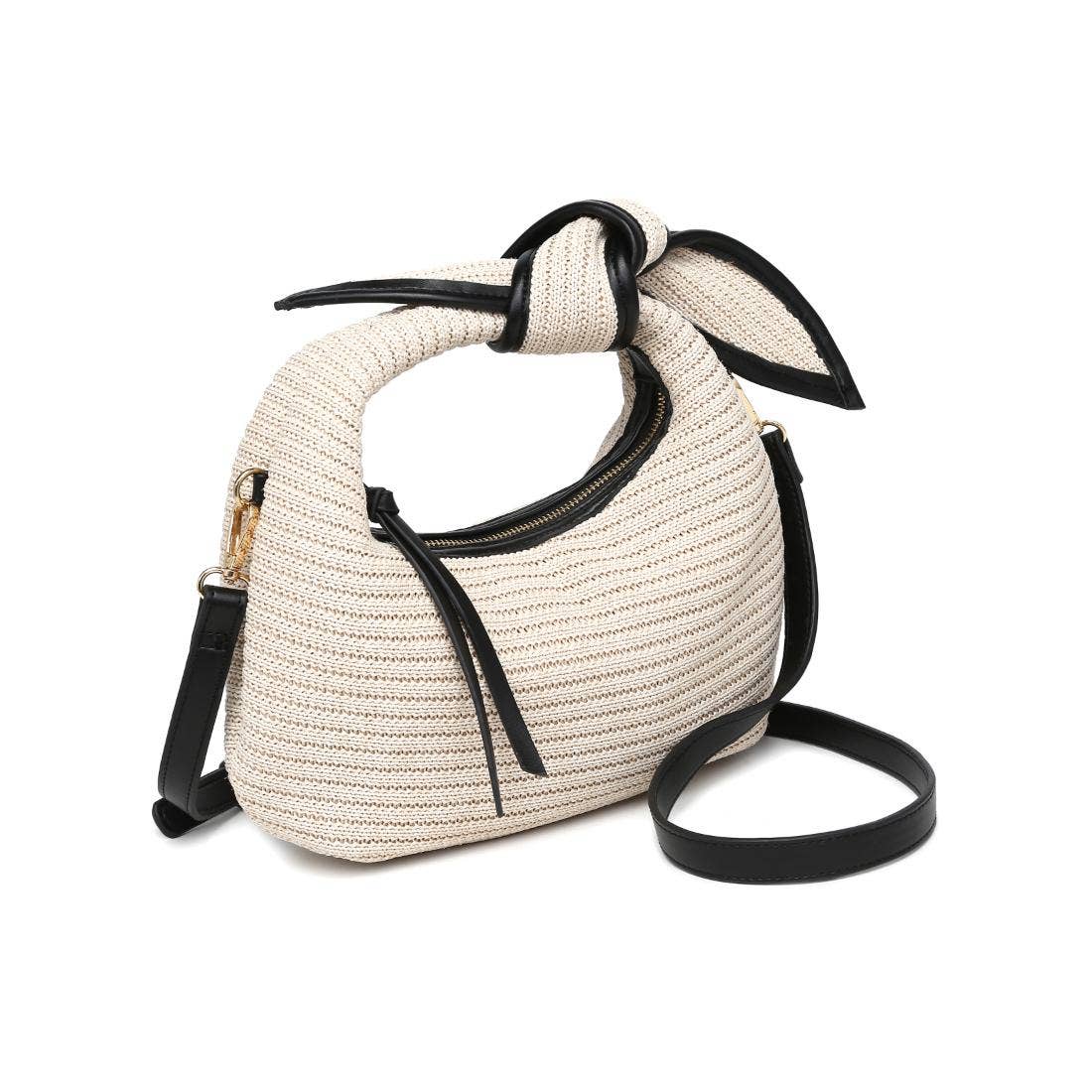 Paloma - Knot Straw Crossbody