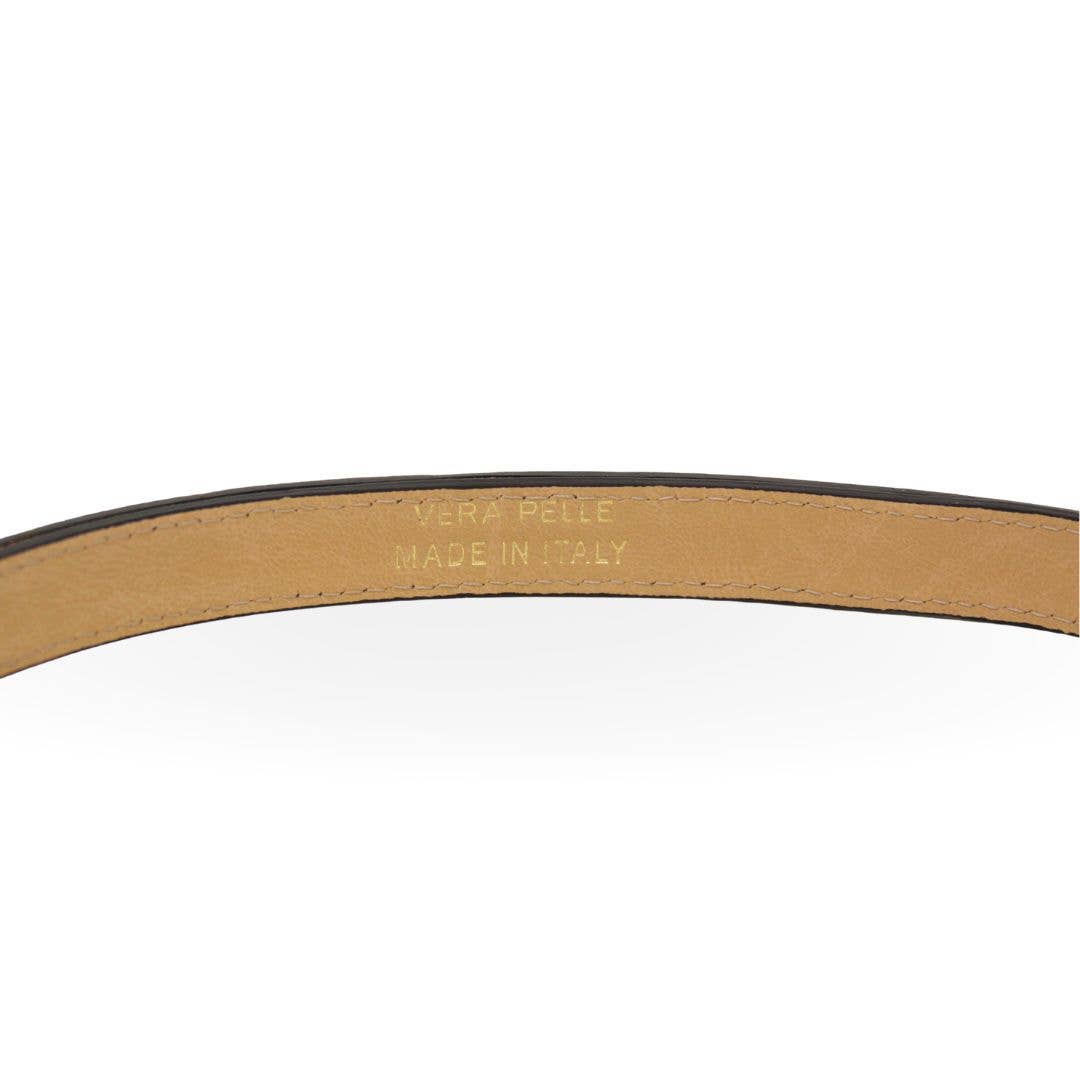 Adjustable Italian Leather Belt (Camel)