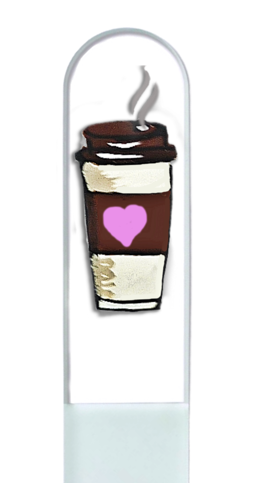 Glass Nail File - Coffee Lover