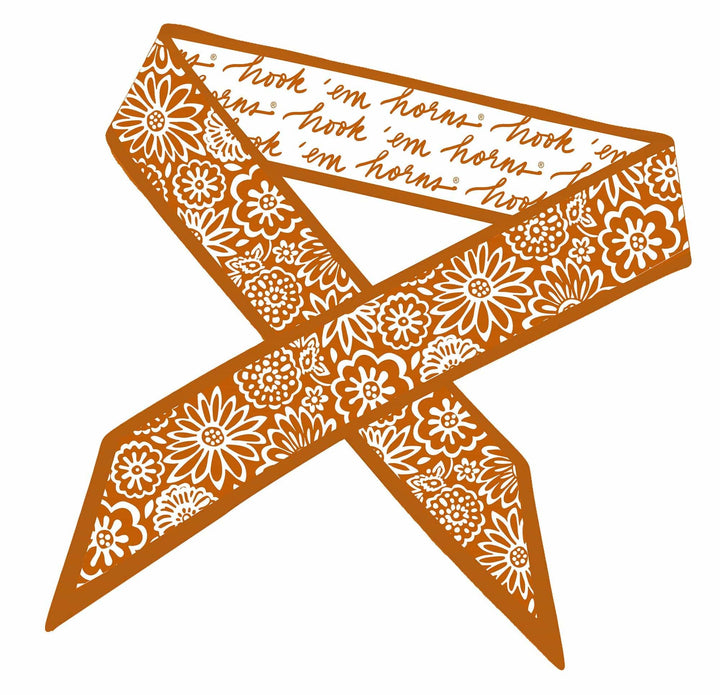 Twilly Scarf – Texas Longhorns