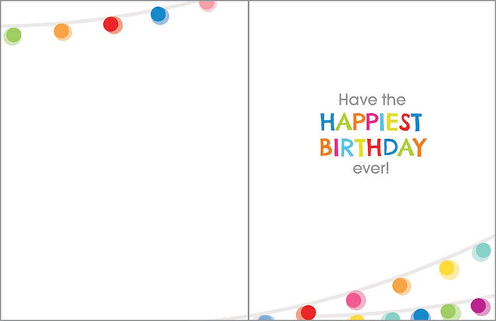 Greeting Card - Happy Happy Lights