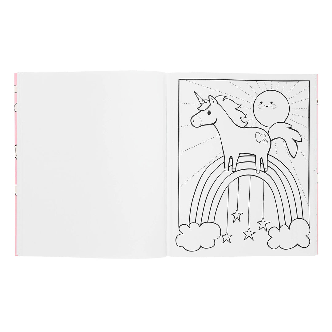 OOLY - Color-in' Book - Enchanting Unicorns