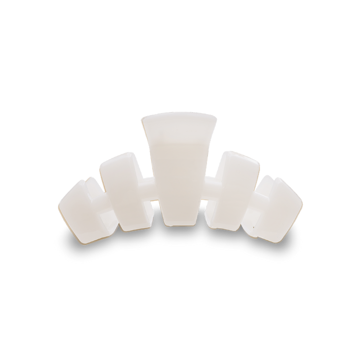 Teleties - Classic Hair Clip Small (Coconut White)