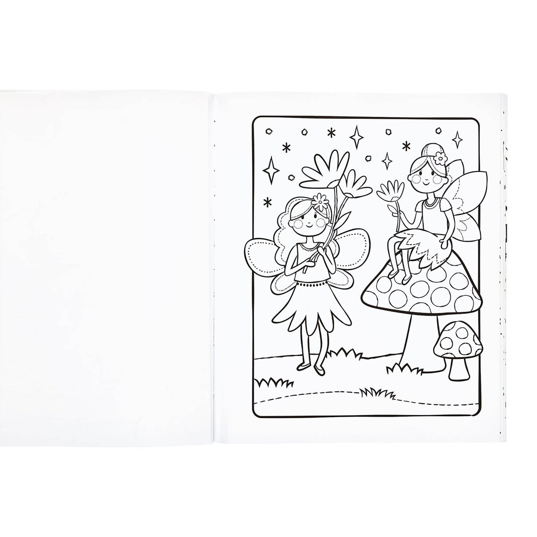 OOLY - Color-in' Book Princess & Fairies