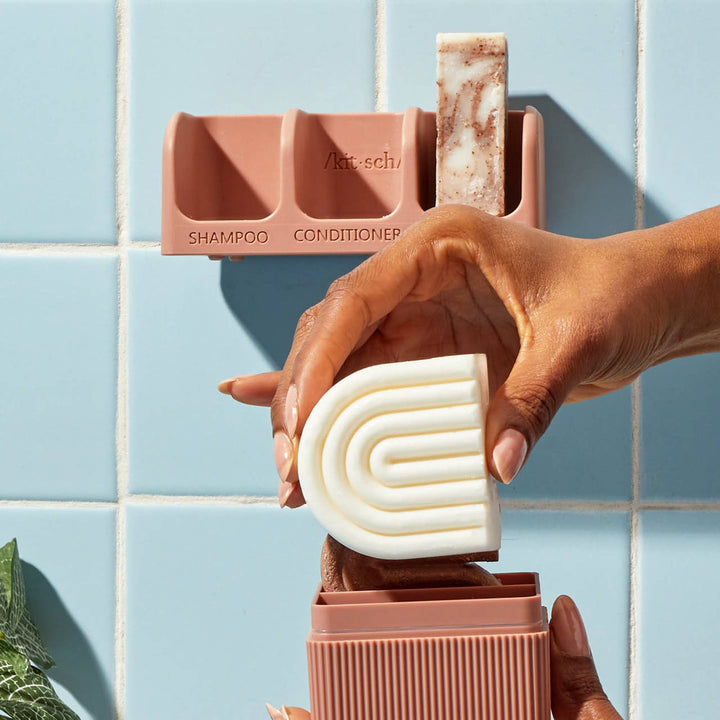 Kitsch - Self-draining Soap Dish - Terracotta