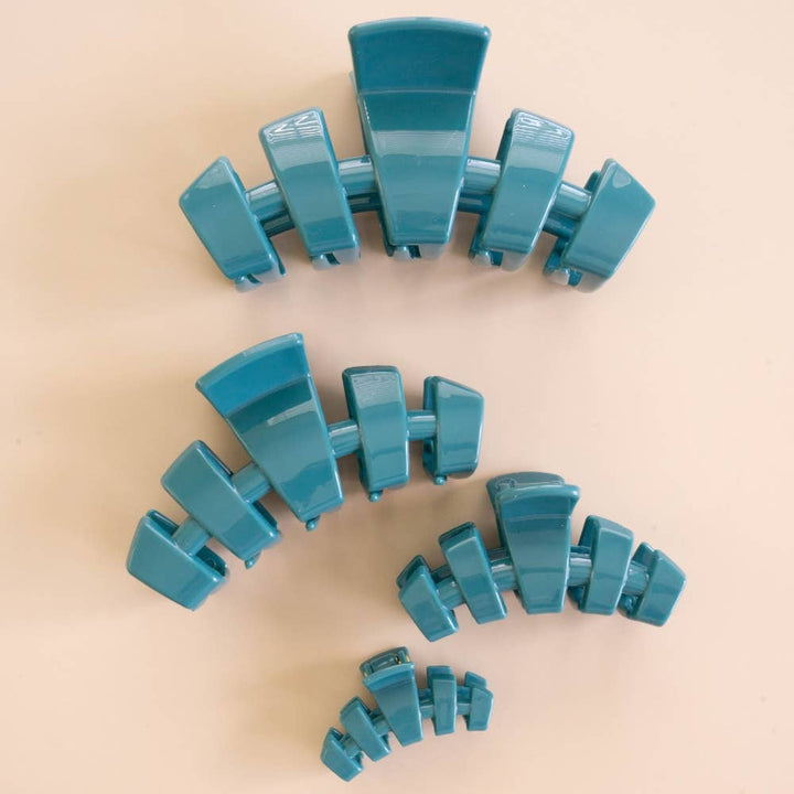Teleties - Classic Teal With It Tiny Claw Clip