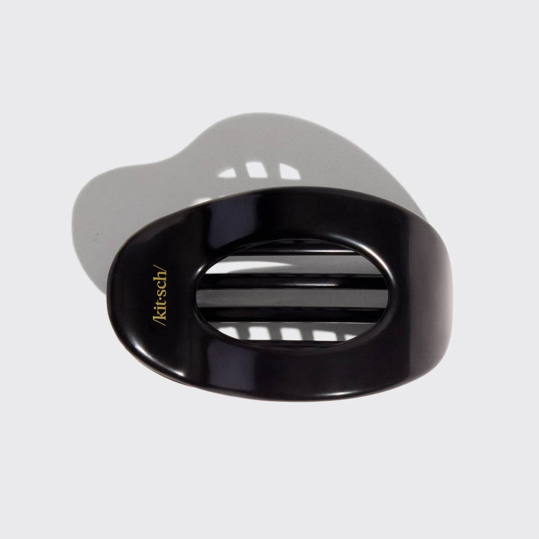 Kitsch - Black Flat Cloud Claw Clip - Small
