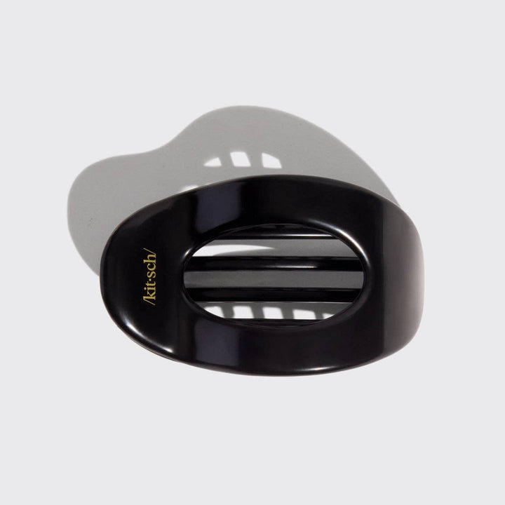 Kitsch - Black Flat Cloud Claw Clip - Small