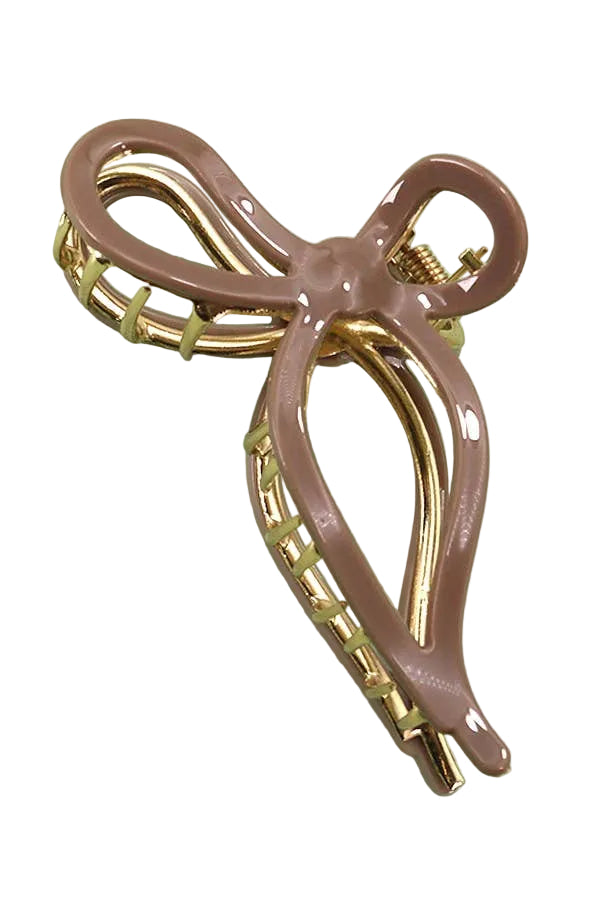 Metal Bow claw Clip