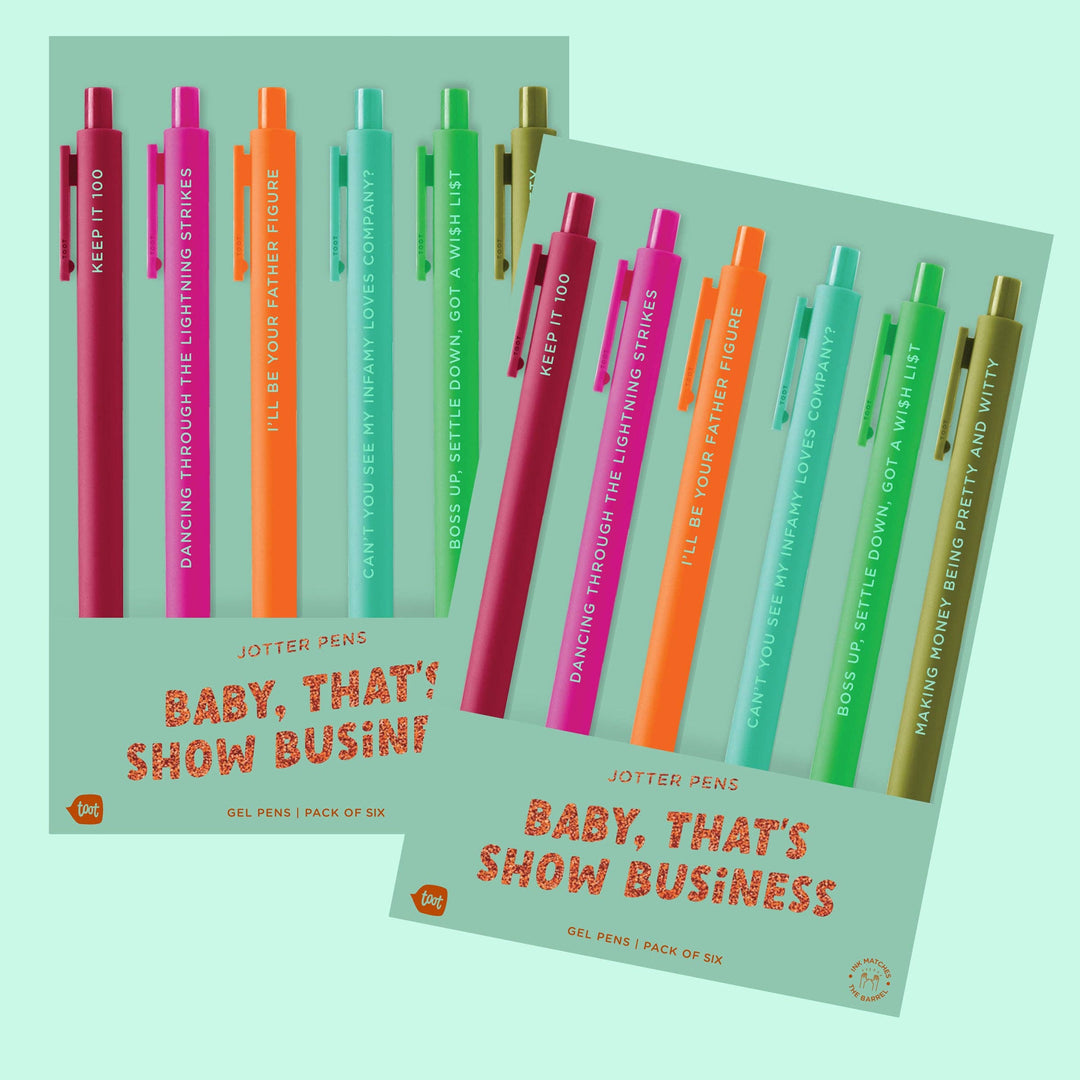 Jotter Gel Pens 6 Pack: The Life of a Showgirl