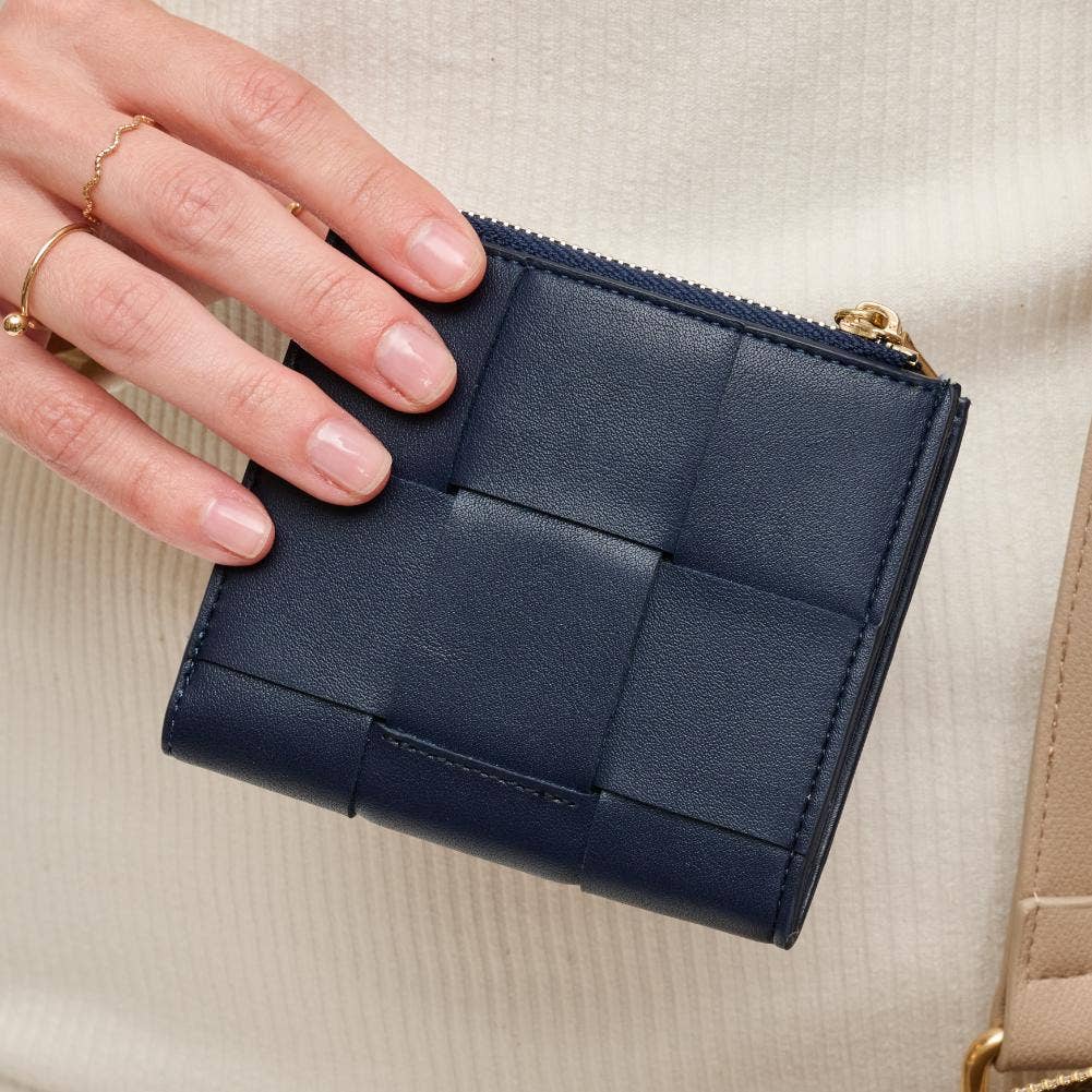 Amelie - Woven Card Holder (Black)