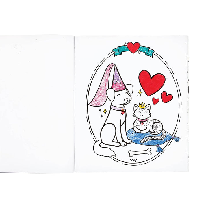 OOLY - Color-in' Book Princess & Fairies