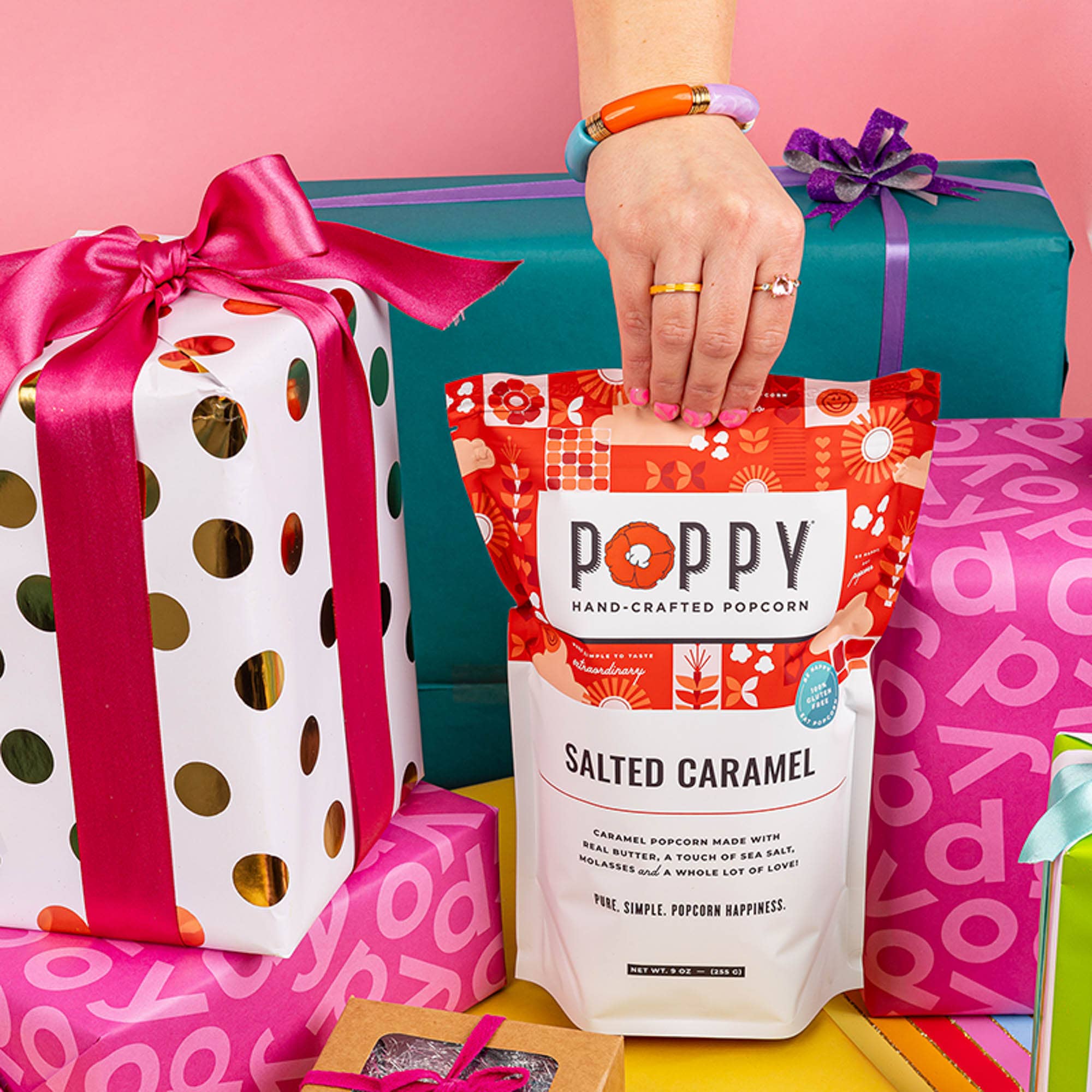 Poppy Popcorn - Salted Caramel Popcorn