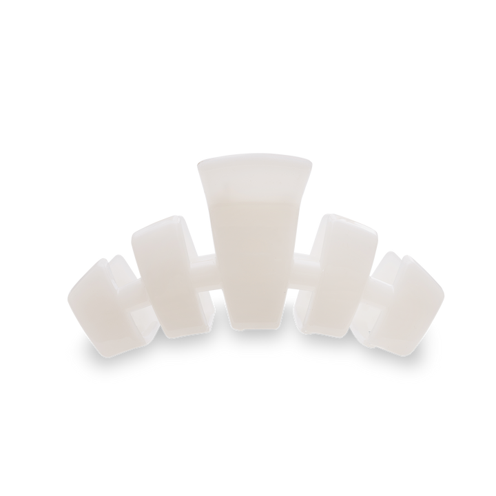 Teleties - Classic Hair Clip Coconut White (Medium)