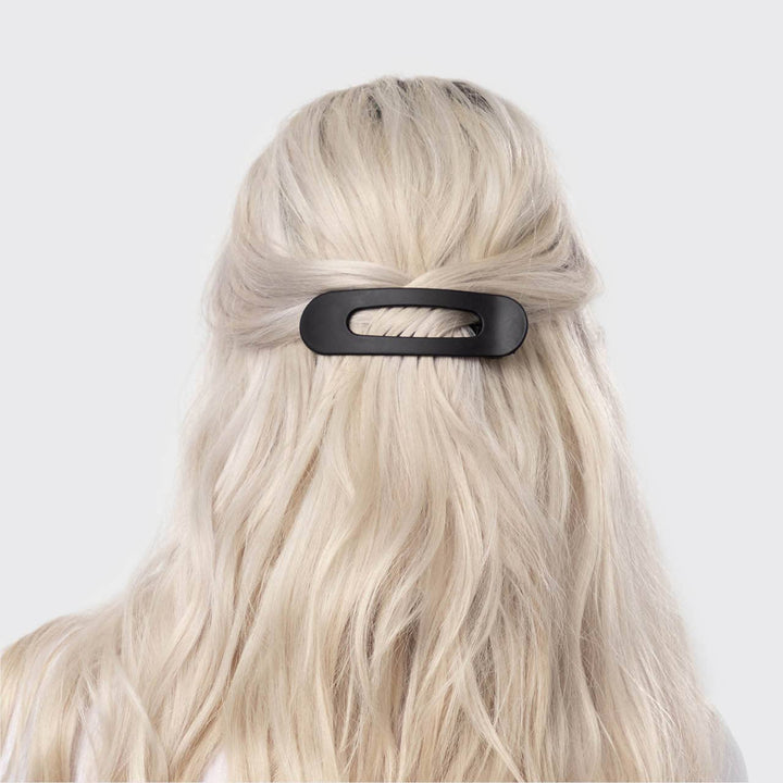 Kitsch - Flat Lay Claw Clip 2pc (Black & Tort)