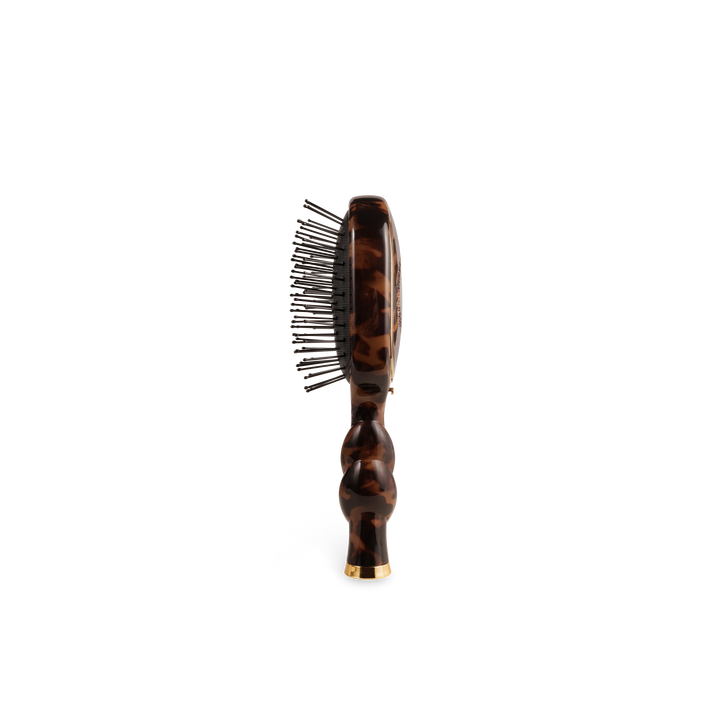 Teleties - Mini Detangler Brush for Medium Hair - Tortoise