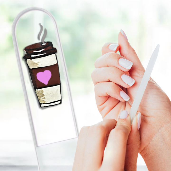 Glass Nail File - Coffee Lover