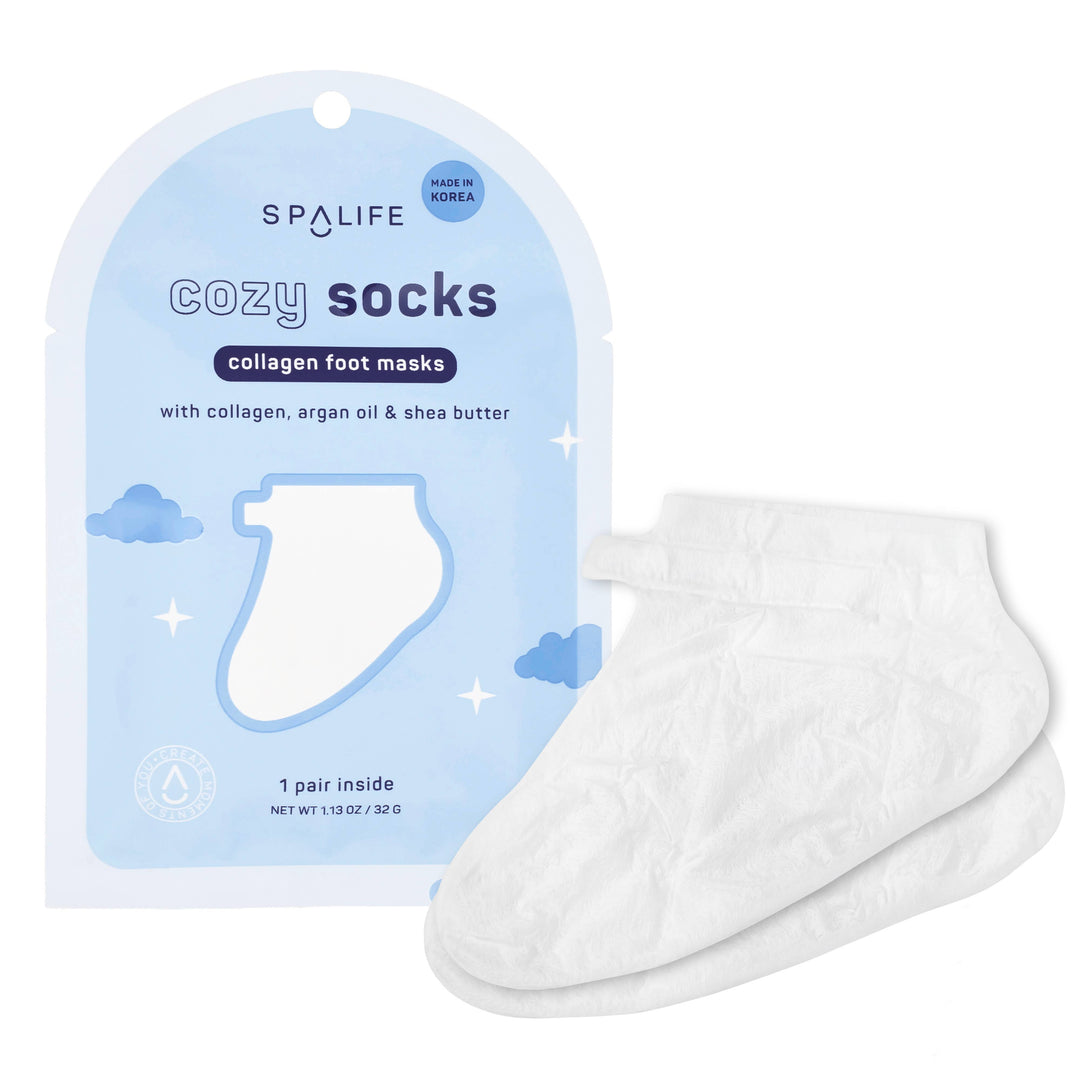 Cozy Sock Foot Spa Mask - Collagen