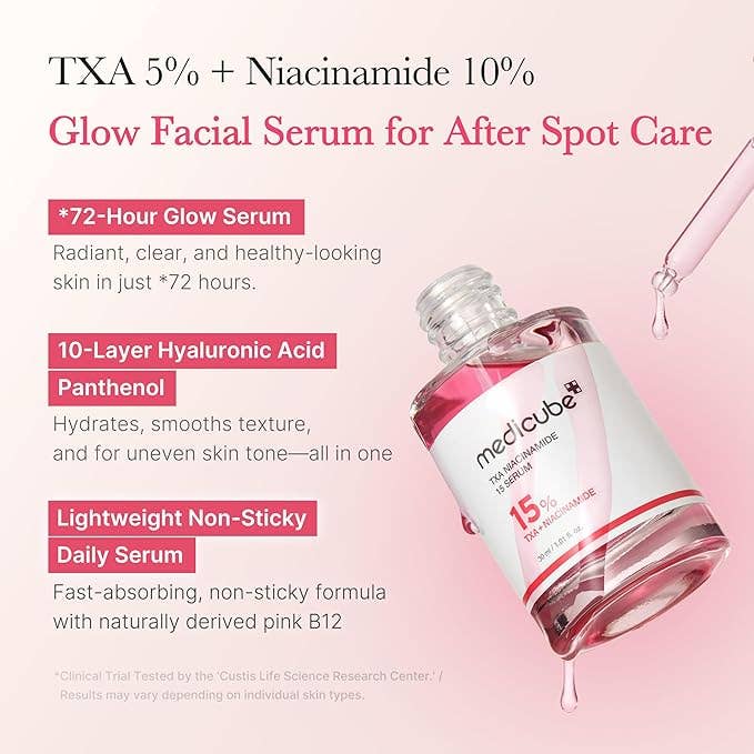 Medicube - TXA+Niacinamide 15% Glow Facial Serum