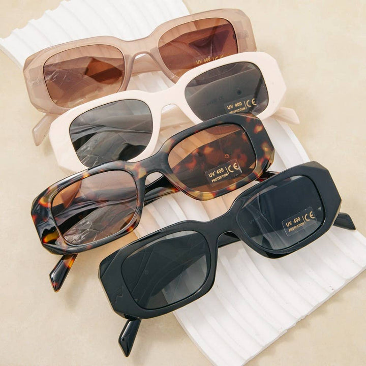 Remi -  Rectangle Frame Sunglasses