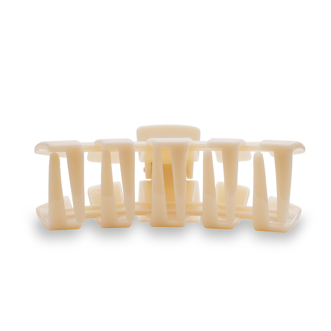 Teleties - Classic Hair Clip Large (Almond Beige)